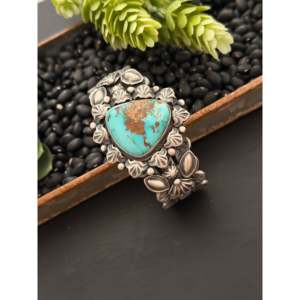 Randy Boyd Royston Fashion Cuff Bracelet with Turquoise & Sterling Silver Elegant Accessory - Product Image 3