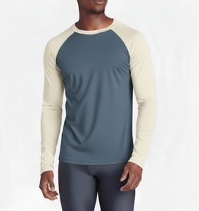 Protège-éruption de compression avec graphismes d'épaule sublimés et ajustement du torse conique construit pour l'entraînement au grappin MMA BJJ et la salle de sport - Product Image 4