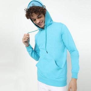 Vente en gros : Sweats à capuche brodés sur mesure pour hommes, style streetwear hiver, coupe classique, anti-rétrécissement, couleur unie - Product Image 1