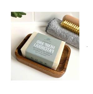 Porte-savon de luxe pour comptoir de salle de bain, fait à la main, antidérapant, durable, disponible chez Worldwide Supply - Product Image 3