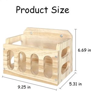 Vente en gros Support à foin en bois non fini Facile à installer Mangeoire à foin pour <span class=keywords><strong>lapin</strong></span> Bac à litière en bois Mangeoire à foin pour <span class=keywords><strong>lapin</strong></span> - Product Image 2