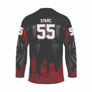 Jersey de Hockey Personalizado con Estampado Antibacterial de Secado Rápido, Uniforme de Hockey Sublimado Nuevo para Equipos, Unisex - Product Image 2