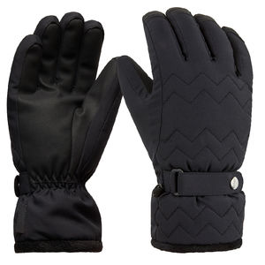 Guantes de Esquí para Deportes de Invierno, de Cuero, Impermeables, con Dedos Completos, Aislantes, Transpirables, Cálidos, Cómodos para Usar al Aire Libre - Product Image 4