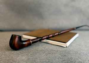 Elegante Pipa de Madera Moderna para Fumar Cigarros, Tallada a Mano, Ecológica, Reutilizable, Artículo de Regalo para Tabaco - Product Image 6