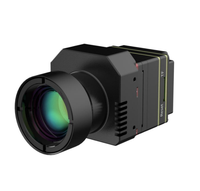 Caméra thermique à montage fixe 640x512 avec capteur infrarouge, mesure de température par IA, détection d'incendie, caméra réseau industrielle
