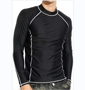 Best Quality Custom Logo Rash Guard Mma Bjj <b>Surfing</b> Rashguard Sublimation <b>Printed</b> Long Sleeve Oem Rashguards - Product Image 1