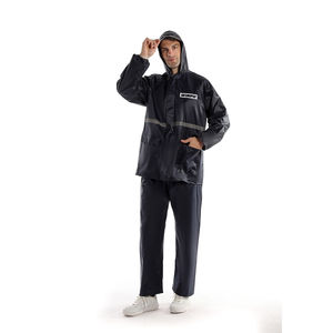 Combinaison de pluie Oxford pour hommes, équipement de pluie unisexe Anti-choc, avec revêtement en PVC, de haute qualité, - Product Image 3