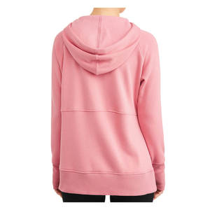 Sweat-shirt à capuche tricoté personnalisé pour femme, imprimé tie-dye, anti-plis, respirant, mode urbaine hiver, logo frontal - Product Image 3