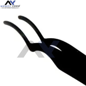 Herramienta aplicadora de pestañas postizas negras, aplicador de pestañas DIY, pinzas de extensión de pestañas curvas, aplicación rápida - Product Image 3