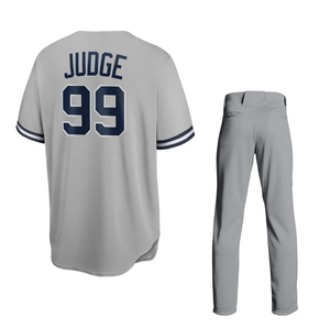 Vente directe d'usine Dernière conception Taille personnalisée Uniforme de baseball pour hommes Uniformes unis avec logo personnalisé - Product Image 2