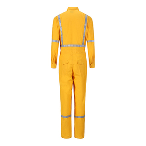 Overoles de Seguridad de Alta Visibilidad, Antibacterianos, Impermeables, Transpirables, de Poliéster, Ropa de Trabajo Unisex - Product Image 3