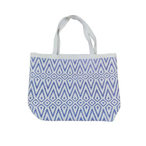 Sacs de plage indiens faits à la main en coton sacs à main à la mode avec deux sangles - Product Image 4