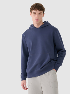 Sweat à capuche unisexe uni avec poches frontales et cordon de serrage Sweat à capuche en polaire décontracté pour hommes et femmes Sweat à capuche d'hiver - Product Image 2