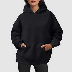 Ventes en gros à bas prix de sweats à capuche longs brodés pour femmes - Tricot de haute qualité, taille plus, streetwear - Product Image 1