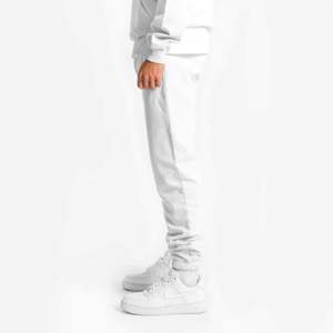 Pantalones de chándal ajustados para hombre más vendidos del 2025, pantalones de chándal de cintura media de lona de algodón 100% transpirable personalizados en estilo informal - Product Image 3