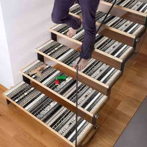 Alfombra con Estampado Étnico - Diseños Aztecas, Navajo, Modernos, Pequeña, Colorida, Lavable a Máquina, Goblen - Product Image 3