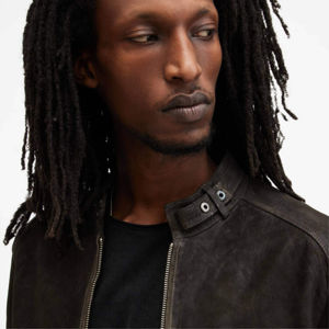 Nouvelle veste respirante tendance en cuir de vachette véritable de haute qualité pour hommes - Product Image 5