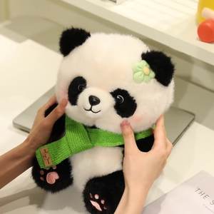 Hecion 2025ตุ๊กตาเจ้าหญิง<span class=keywords><strong>แพนด้า</strong></span>พร้อมผ้าพันคอน่ารักยัดไส้สัตว์<span class=keywords><strong>ของ</strong></span>ขวัญโรแมนติกสำหรับแฟนสาวเด็กขายส่ง - Product Image 3