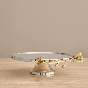 Support à gâteau en bois et résine support à dessert décoratif élégant pour fête d'anniversaire de mariage et utilisation de cuisine à domicile moderne d'Inde - Product Image 5