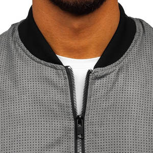 Chaqueta Bomber Casual para Hombre, Corte Ajustado, Estilo Urbano, para Invierno, Colores y Tallas Personalizables, Resistente al Viento - Product Image 5