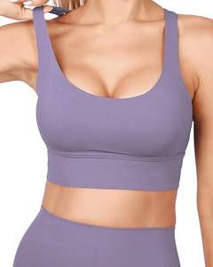 Sujetador deportivo de alta calidad para mujer, estilo Simple, Fitness, Yoga, transpirable y de bajo precio, barras para mujer - Product Image 2