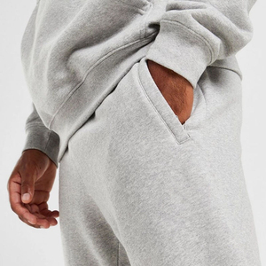 Survêtement pour hommes Slim Fit de marque Gym vierge avec logo personnalisé survêtement séchage rapide survêtements de sport unis pour hommes en gros - Product Image 4