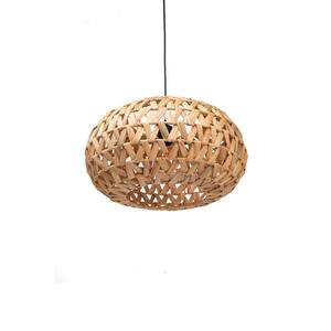 Lampes suspendues en jacinthe d'eau, abat-jour écologiques pour plafond, tissage à la main, luminaire suspendu en osier de luxe pour la décoration intérieure - Product Image 4