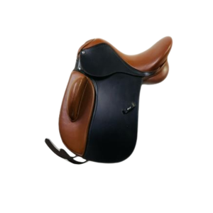 Selle de dressage en cuir tout usage de l'exportateur indien Performance de confort pour les cavaliers exigeants Arbre en bois pour la sécurité des chevaux d'abord - Product Image 1