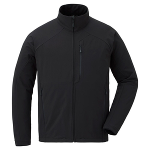 Water-Resistant Hiking <b>Jacket</b> for Men - Lightweight <b>Fleece</b>-<b>Lined</b> Softshell Windbreaker with Customized Logo - Product Image 1