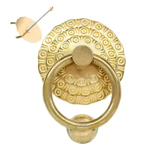 出口最优质的黄铜拉式抽屉把手最好的手工橱柜旋钮和批发门环的把手