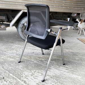 Modern Style Folding Office <b>Chair</b> Adjustable Height Mesh Back <b>Table</b> MFGB01-02 Lift <b>Chair</b> Foam Fabric PU Adjustable Headrest - Product Image 6