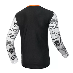 motorcycle racing jersey sublimated jersey custom motocross <b>shirt</b> breathable dirt bike gear quick dry motocross team jersey - Product Image 2