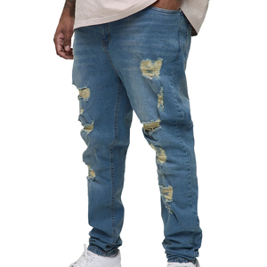 Pantalon en jean pour homme, prix de gros, jean tendance pour homme, pantalon slim décontracté élégant, jean pour homme en spandex/coton - Product Image 1