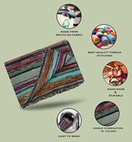 Tapis de sol en tissu de coton fait à la main le plus vendu du fournisseur et exportateur indiens au prix de gros