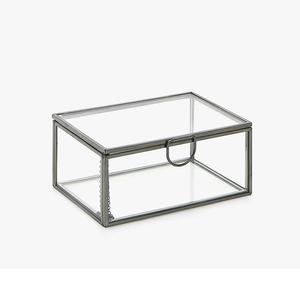 Ensemble de vaisselle personnalisé vintage pour la décoration de la maison boîte à bijoux en métal faite à la main de couleur dorée vente en gros - Product Image 6