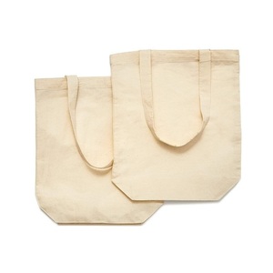 Sac de shopping matelassé 100% coton biologique, imprimé à la main, certificat GOTS de fabricant indien, vente en gros, poignée de corde à la mode - Product Image 5