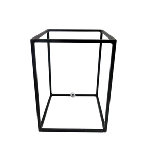 Bougeoir en métal de décoration de salon bougeoir de couleur noire pour la maison décorative faite à la main en vrac - Product Image 3