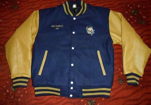 Wholesale Letterman Wool Body Original <b>Leather</b> Sleeves <b>Boys</b> Men Varsity <b>Jacket</b> Formal Front School University Team Winter <b>Jacket</b> - Product Image 4