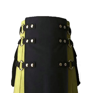 Elegante Kilt Escocés de Tartán para Hombre con Cintura Ajustable y Corte Entallado, Ideal para Ocasiones Formales y Uso Diario - Product Image 5
