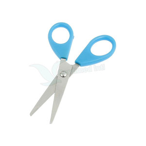Tijeras de belleza de alta calidad con mango de cerámica, hojas afiladas de acero inoxidable, logotipo personalizado impreso, para entresacar. - Product Image 3