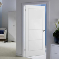 Portes contemporaines en MDF massif polymère, finition résistante à l'eau, ignifuge, anti-fissuration, résistant aux termites, pour chambre, école, salle à manger