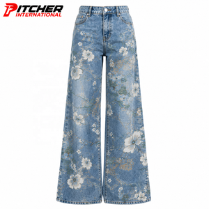 Jeans en denim pour femmes en gros, jeans de travail en coton pour boutiques de mode, fourniture sur mesure sous marque privée - Product Image 5
