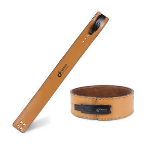 Ceinture de musculation unisexe personnalisée CASPER INDUSTRIES en cuir de vachette épais antidérapant, couleur personnalisable, vente en gros - Product Image 3