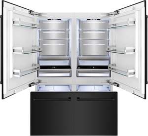 Meilleure offre pour le nouveau réfrigérateur encastrable ZL INEE Autograph Edition 60 pouces 32,2 pieds cubes avec congélateur inférieur et portes françaises - Product Image 5