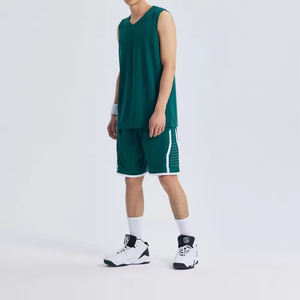 Vente en gros d'uniformes de basket-ball de haute qualité pour hommes personnalisés de taille plus kit de club d'équipe respirant évacuant l'humidité - Product Image 3
