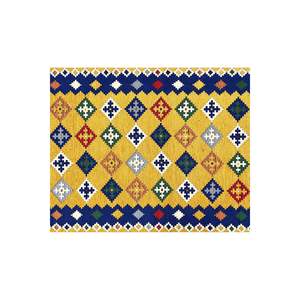 Qatar Kilim Moutarde 70x190 Cm - Product Image 4