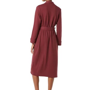 Luxe et très doux qualité supérieure femmes longue polaire femmes peignoir éponge 100% coton Couple Robe de bain hôtel peignoir - Product Image 3