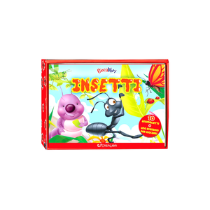 Livre d'activités éducatif de style Edicart avec figurines, coffret de jeu, apprentissage ludique et coloré pour enfants, 5 articles, 14 pages, fabriqué en Italie - Product Image 1