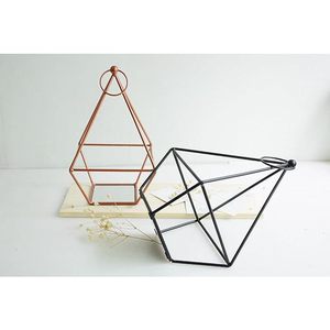 Customized Table <b>Dinner</b> Decorative Metal Candlestick Holder Black Gold Color <b>Candle</b> Holder on Sale <b>Candle</b> Tae Light Stand - Product Image 3