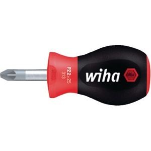 <b>Screwdriver</b> PZD 2 25 mm Blade Multi-Component Handle Round Blade-WIHA - Product Image 1